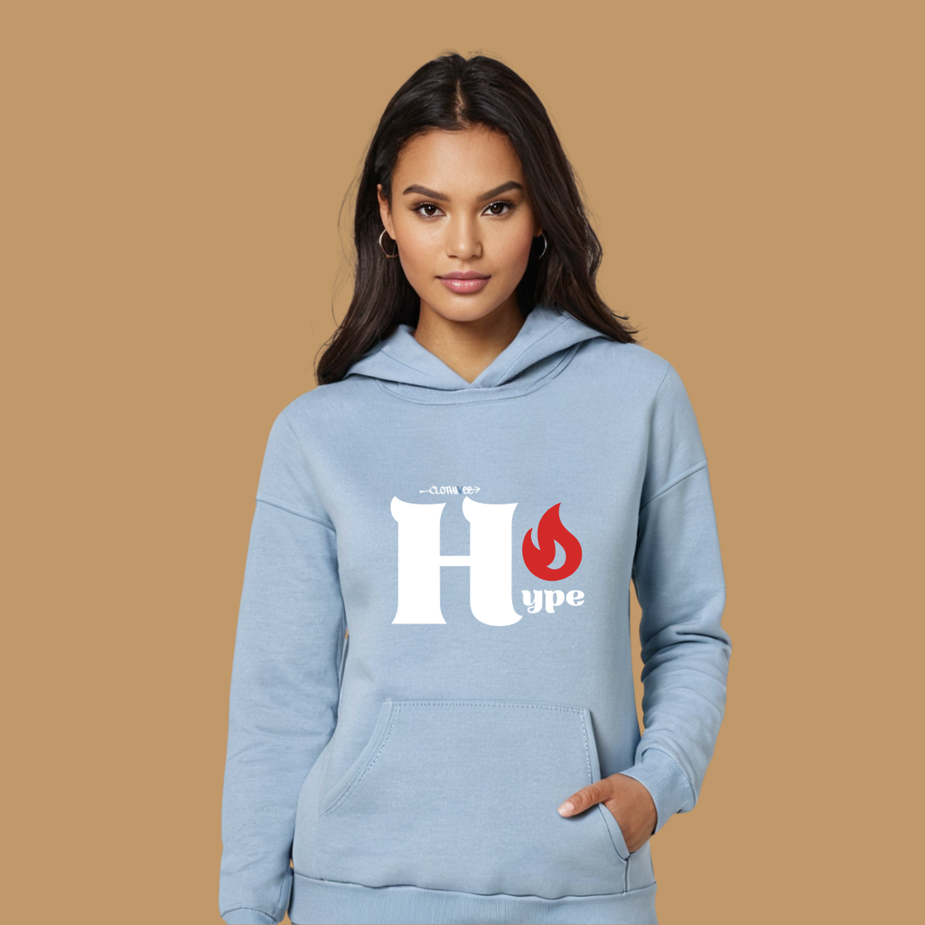 Clothivee Fire Hype Women Hoodie