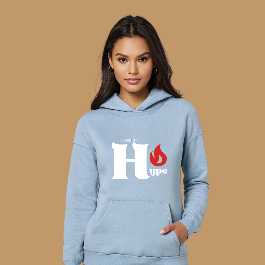 Clothivee Fire Hype Women Hoodie