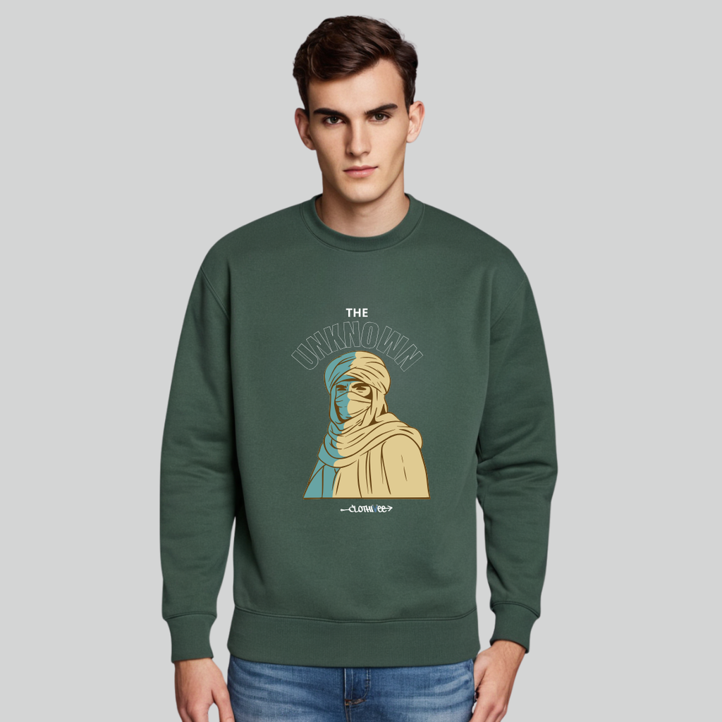 Clothivee The Unknown Wanderer Crew Neck Sweatshirt