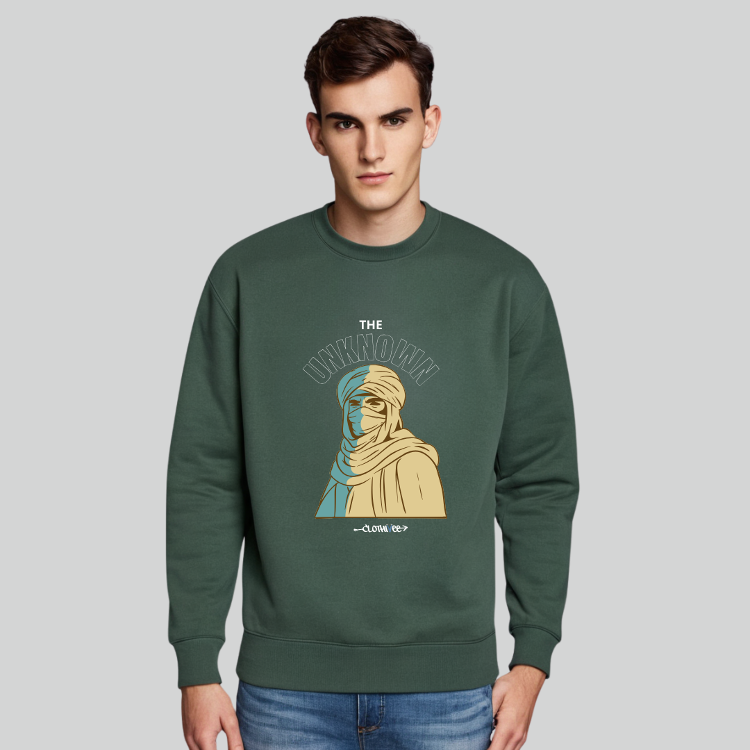 Clothivee The Unknown Wanderer Crew Neck Sweatshirt