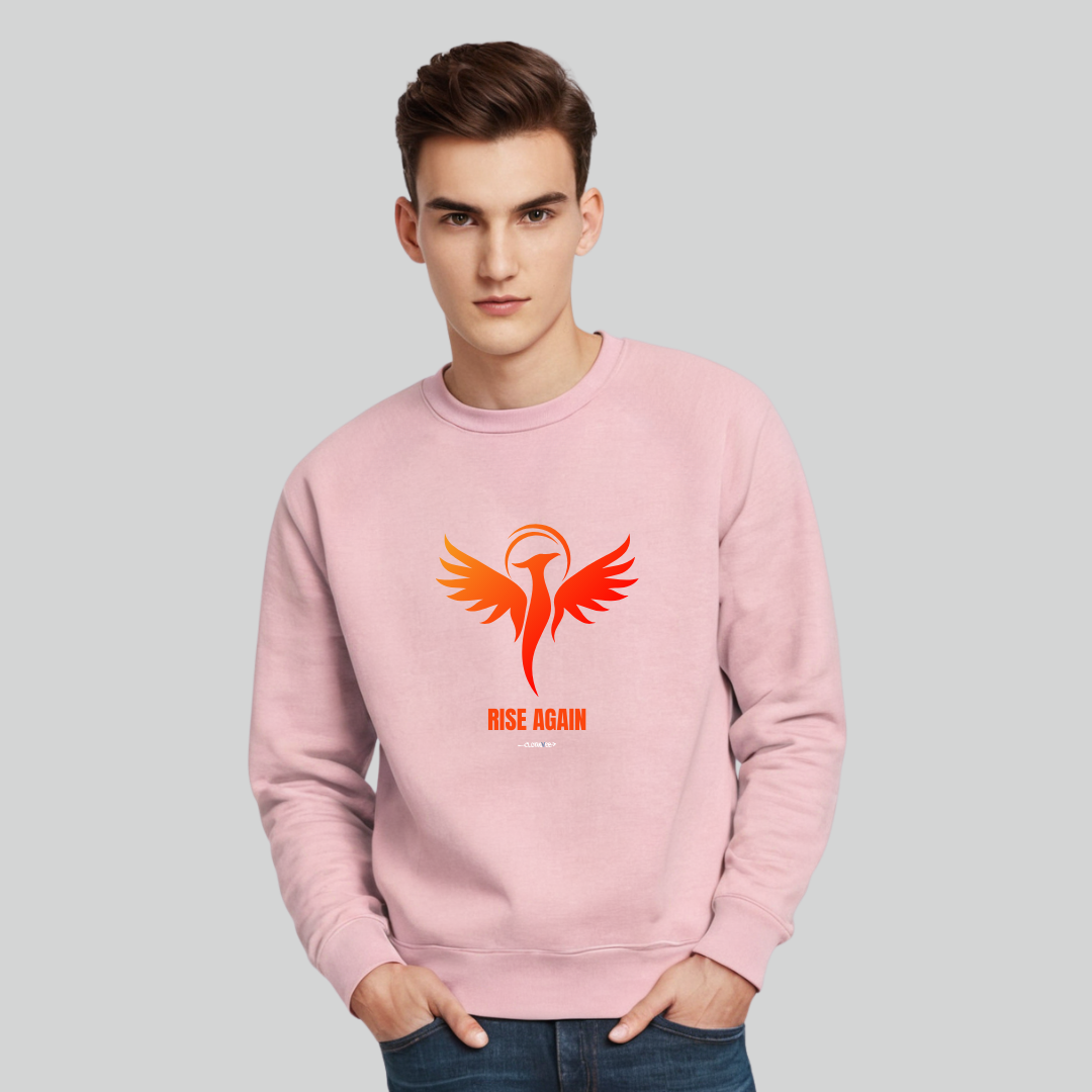 Clothivee Phoenix Rise Crew Neck Sweatshirt