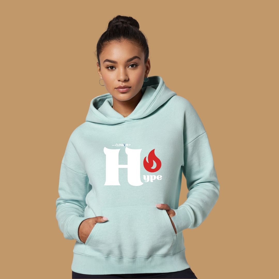Clothivee Fire Hype Women Hoodie