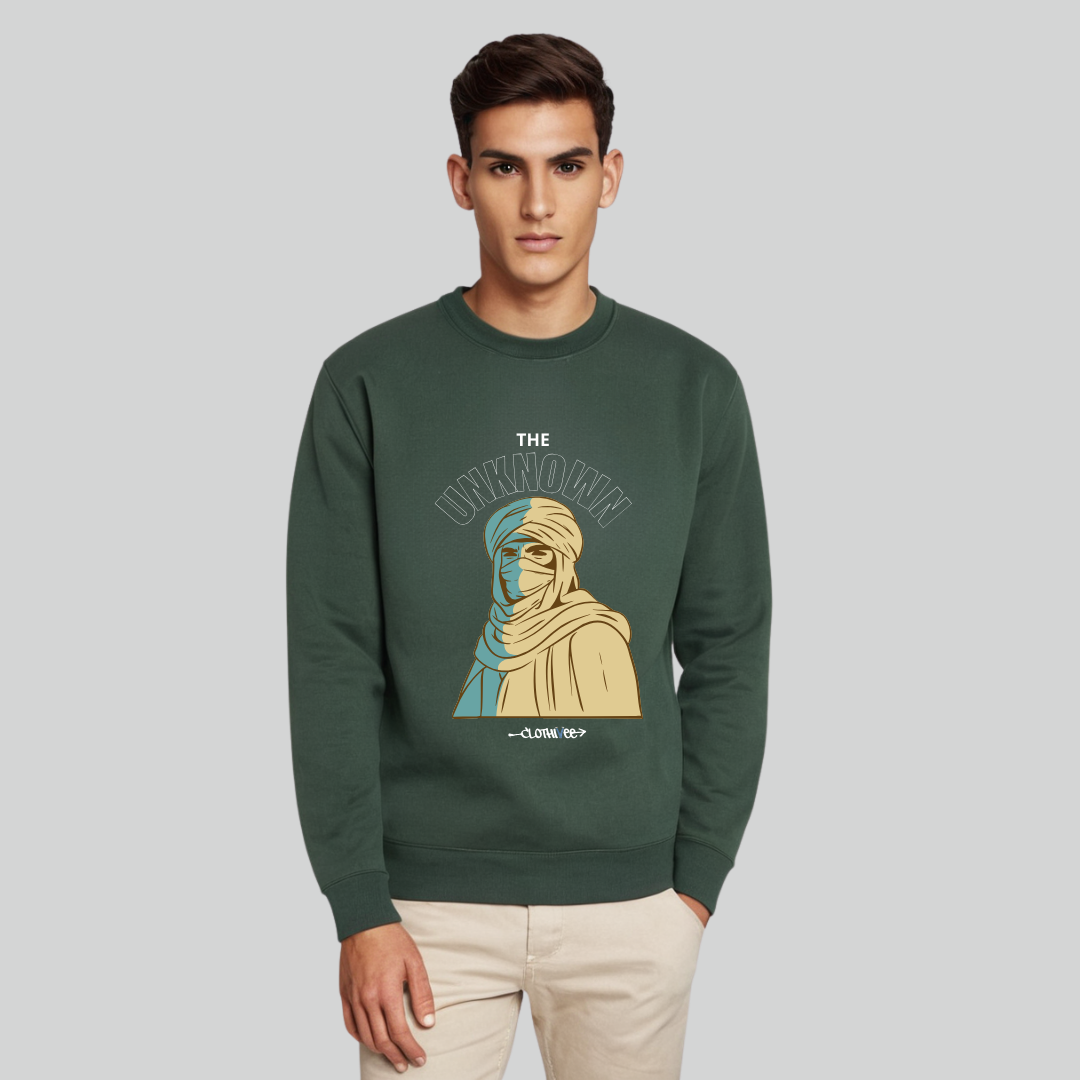Clothivee The Unknown Wanderer Crew Neck Sweatshirt