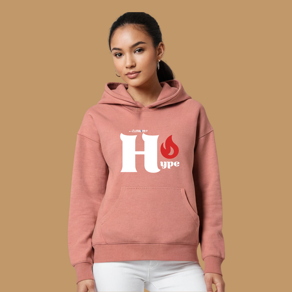Clothivee Fire Hype Women Hoodie