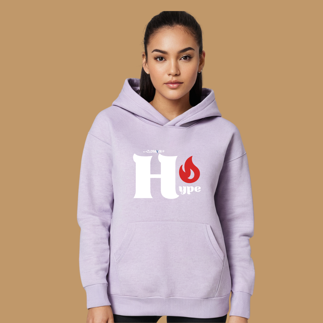 Clothivee Fire Hype Women Hoodie