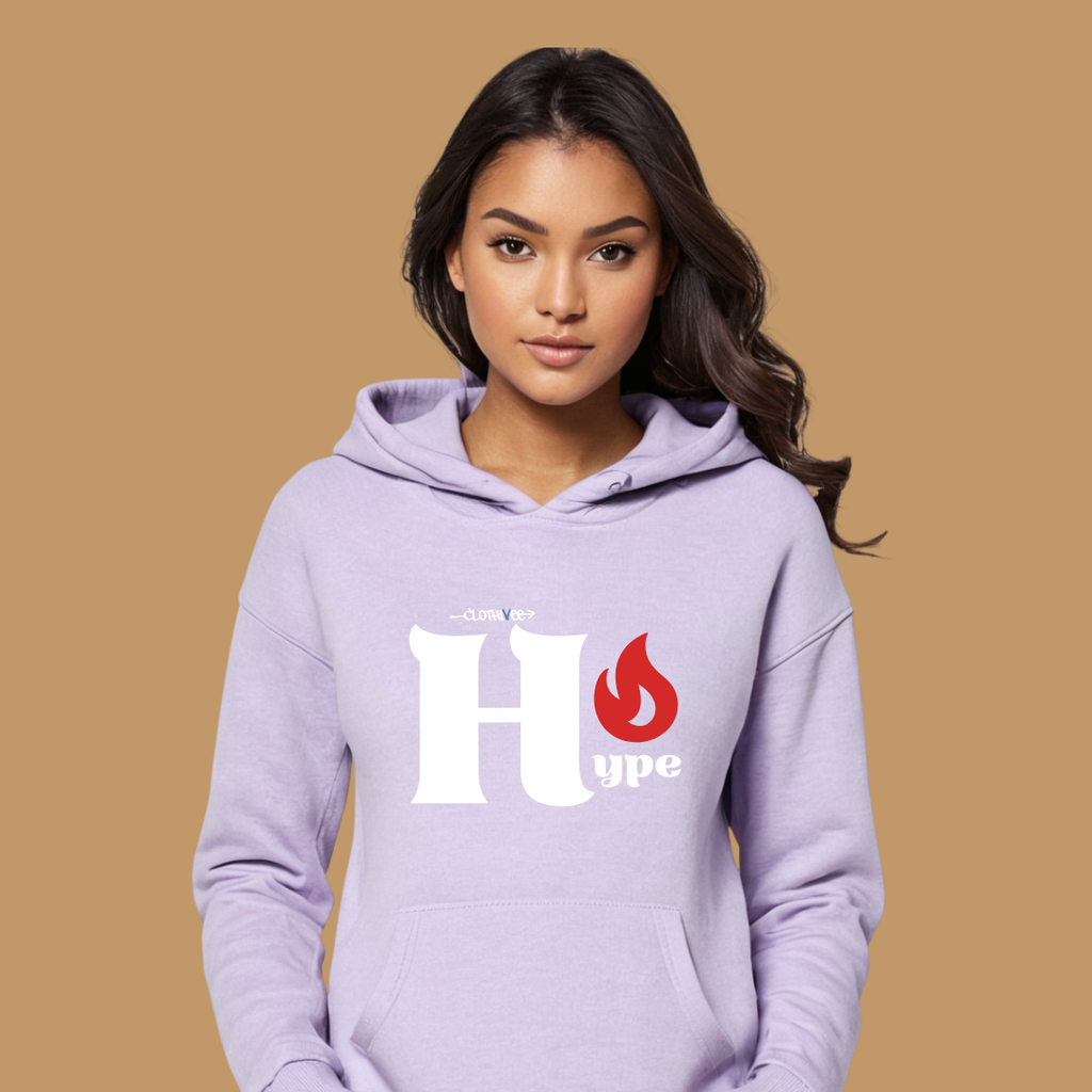 Clothivee Fire Hype Women Hoodie