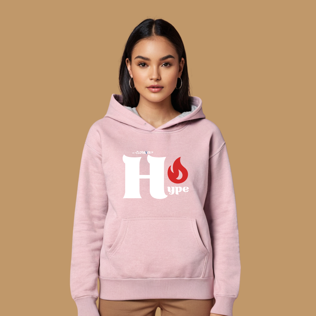 Clothivee Fire Hype Women Hoodie