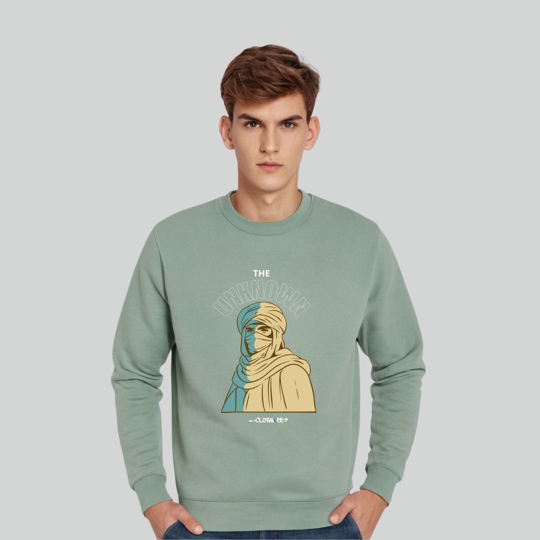 Clothivee The Unknown Wanderer Crew Neck Sweatshirt