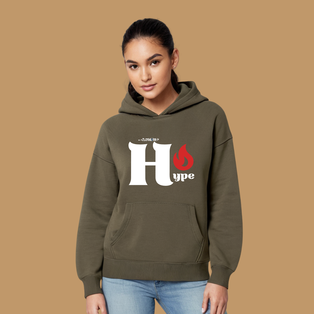 Clothivee Fire Hype Women Hoodie