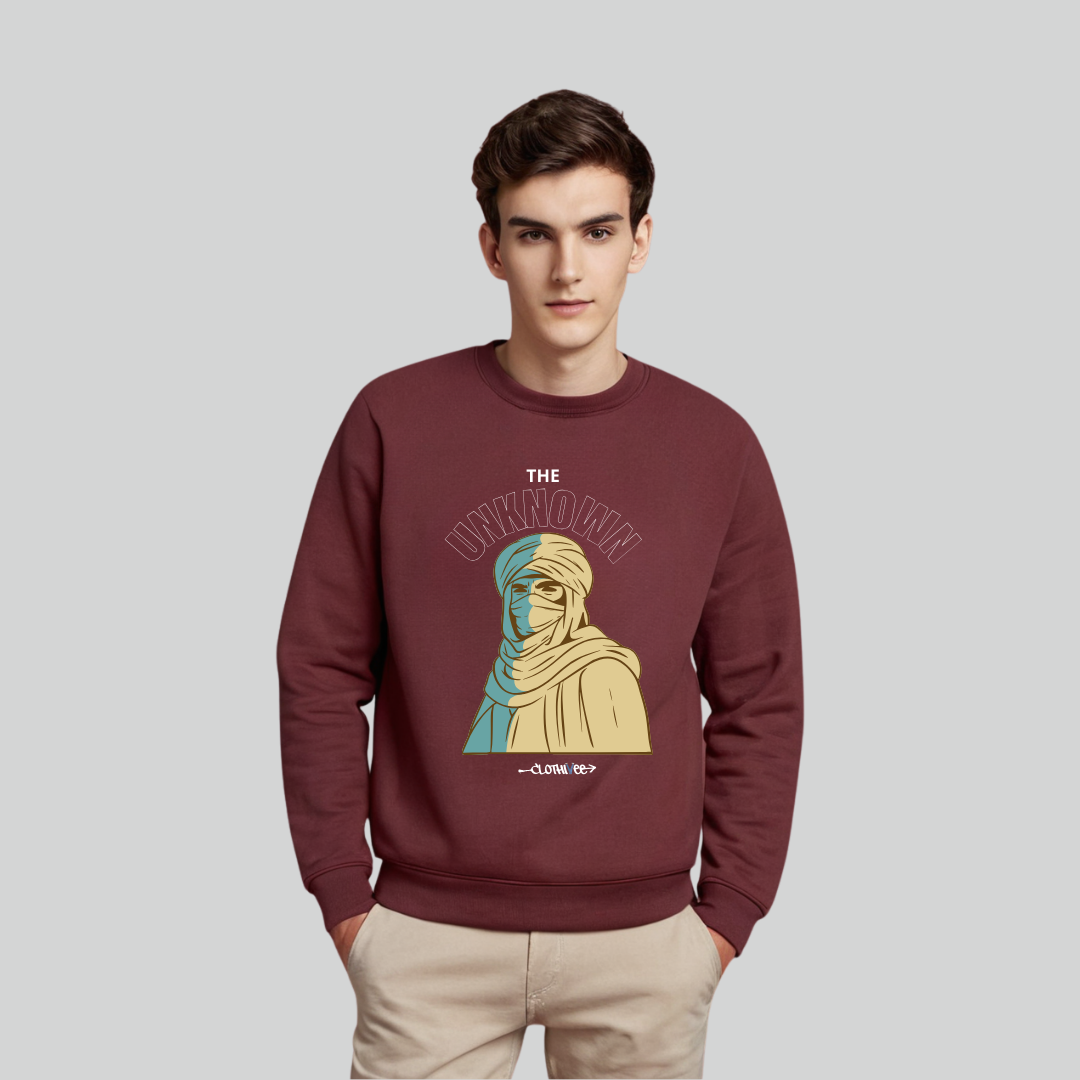 Clothivee The Unknown Wanderer Crew Neck Sweatshirt
