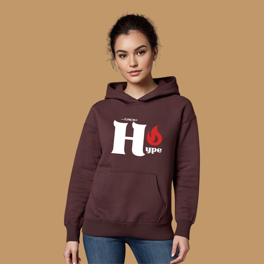 Clothivee Fire Hype Women Hoodie