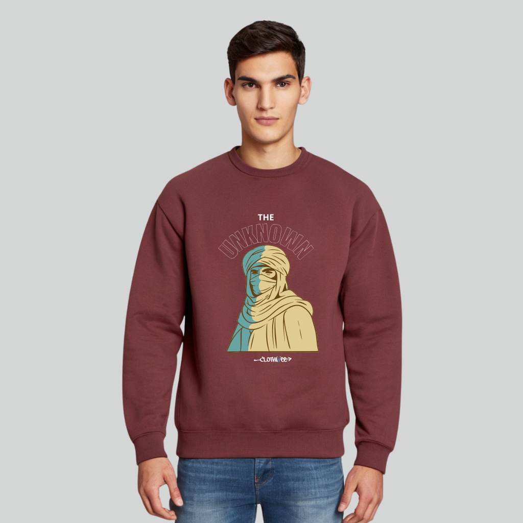 Clothivee The Unknown Wanderer Crew Neck Sweatshirt