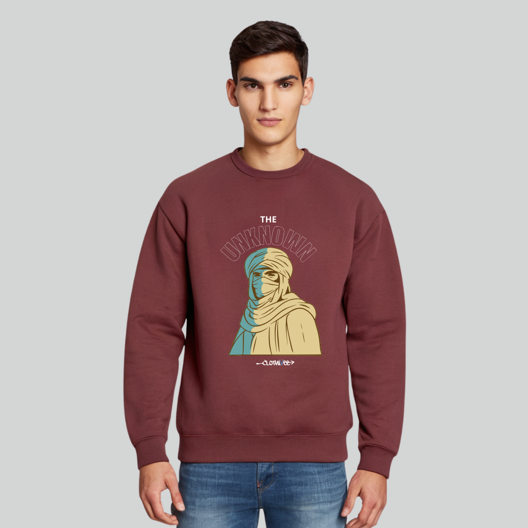 Clothivee The Unknown Wanderer Crew Neck Sweatshirt
