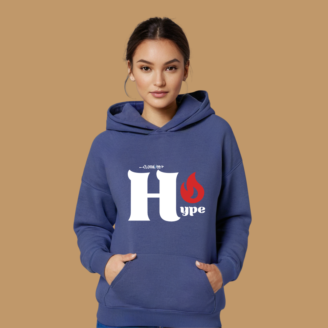 Clothivee Fire Hype Women Hoodie
