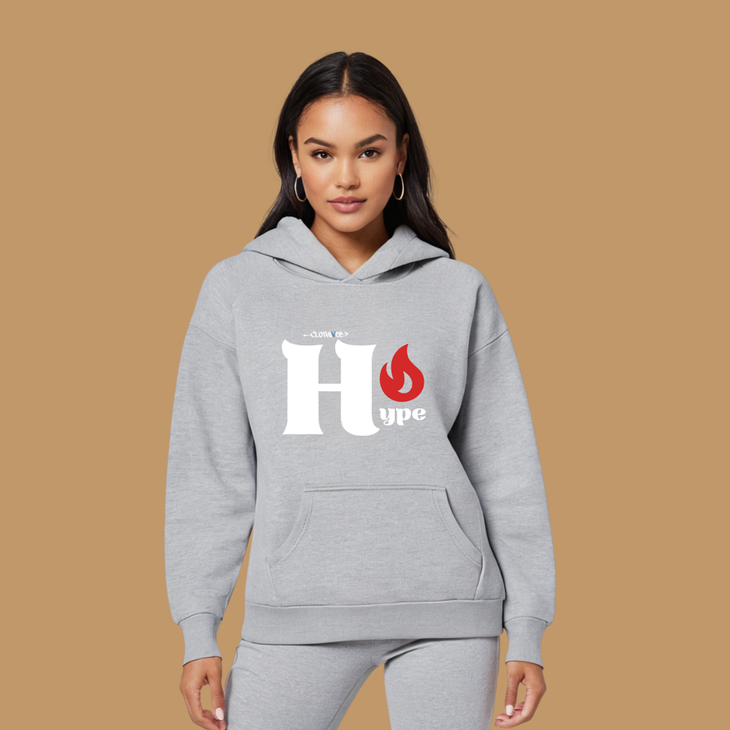 Clothivee Fire Hype Women Hoodie