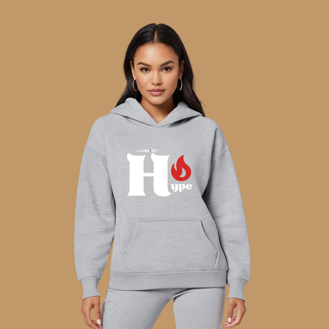 Clothivee Fire Hype Women Hoodie
