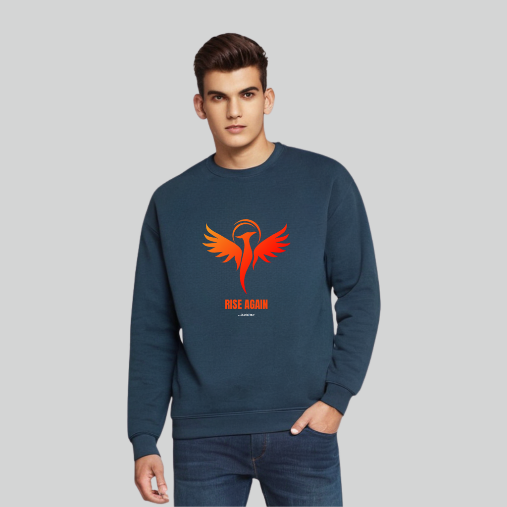 Clothivee Phoenix Rise Crew Neck Sweatshirt