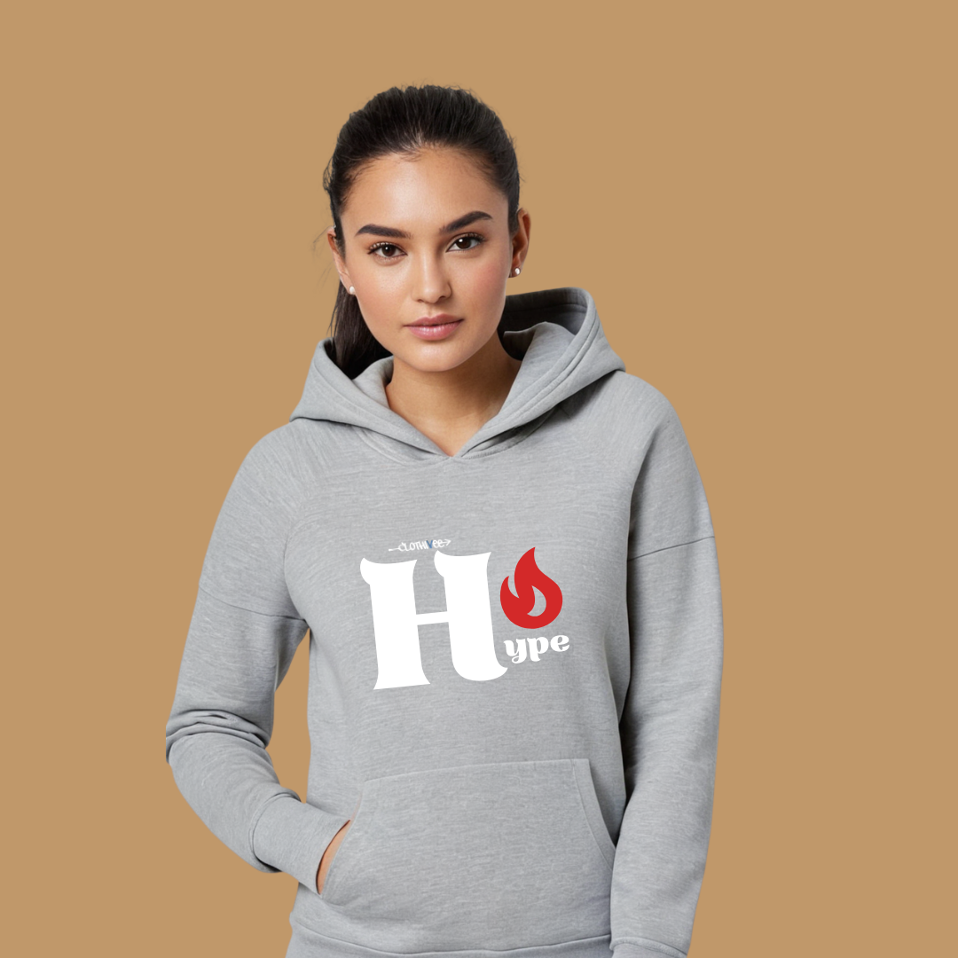 Clothivee Fire Hype Women Hoodie