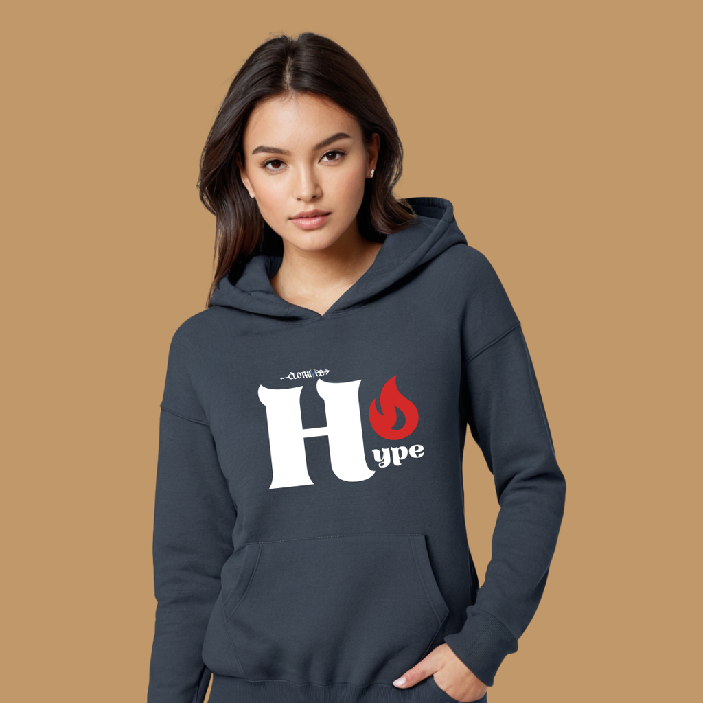 Clothivee Fire Hype Women Hoodie