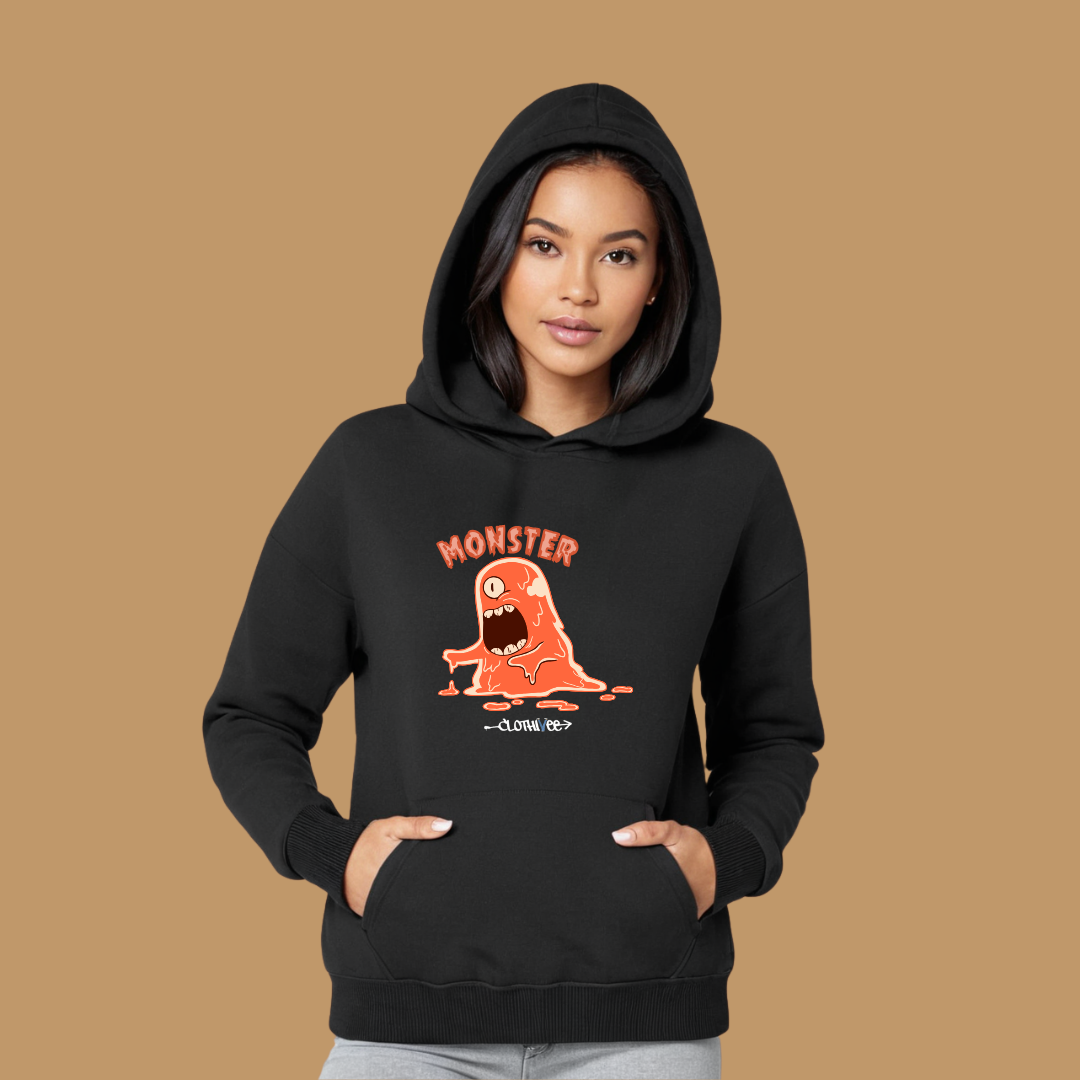 Clothivee Monster Mood Women Hoodie