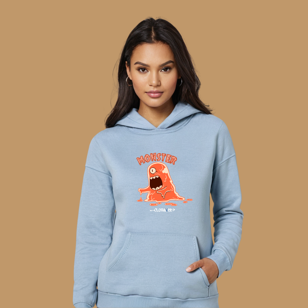 Clothivee Monster Mood Women Hoodie