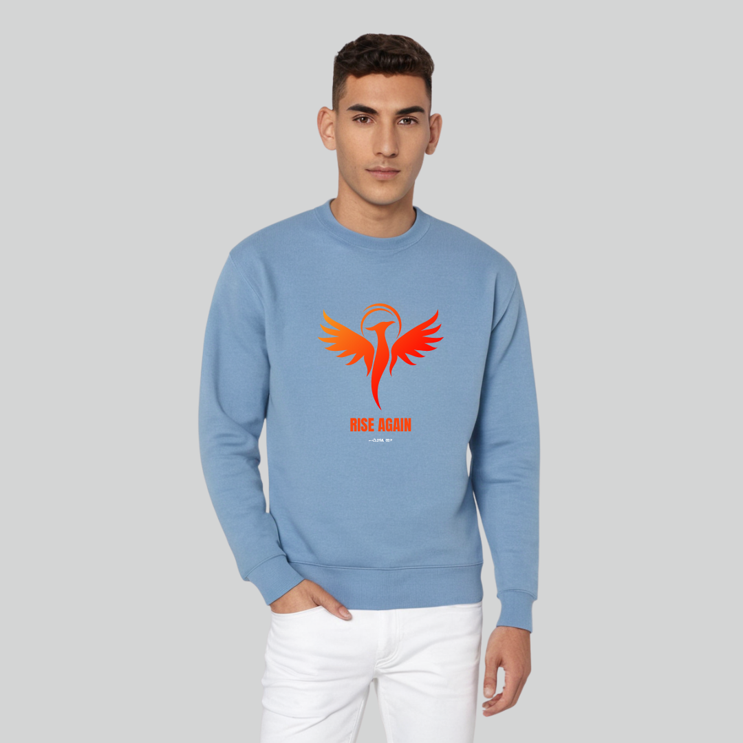 Clothivee Phoenix Rise Crew Neck Sweatshirt