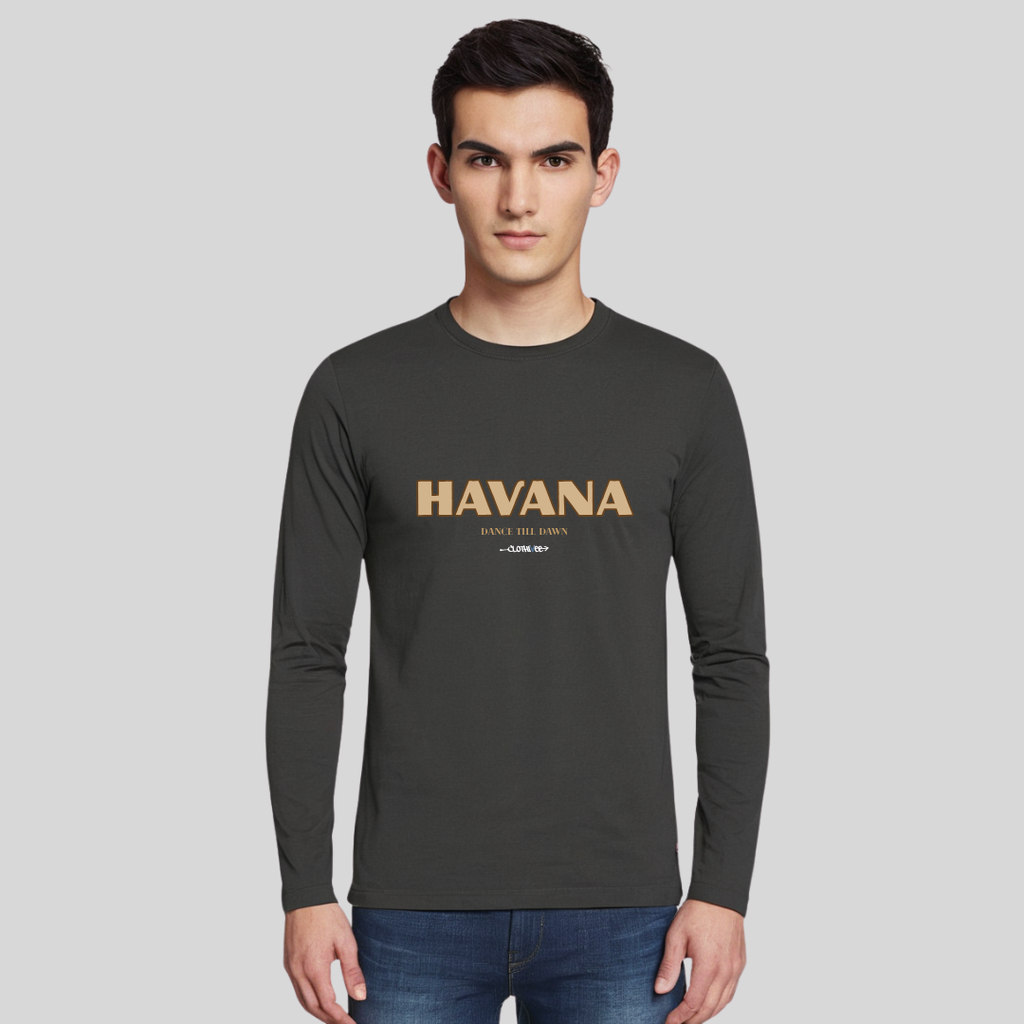Clothivee Havana Groove Full Sleeves T-shirt