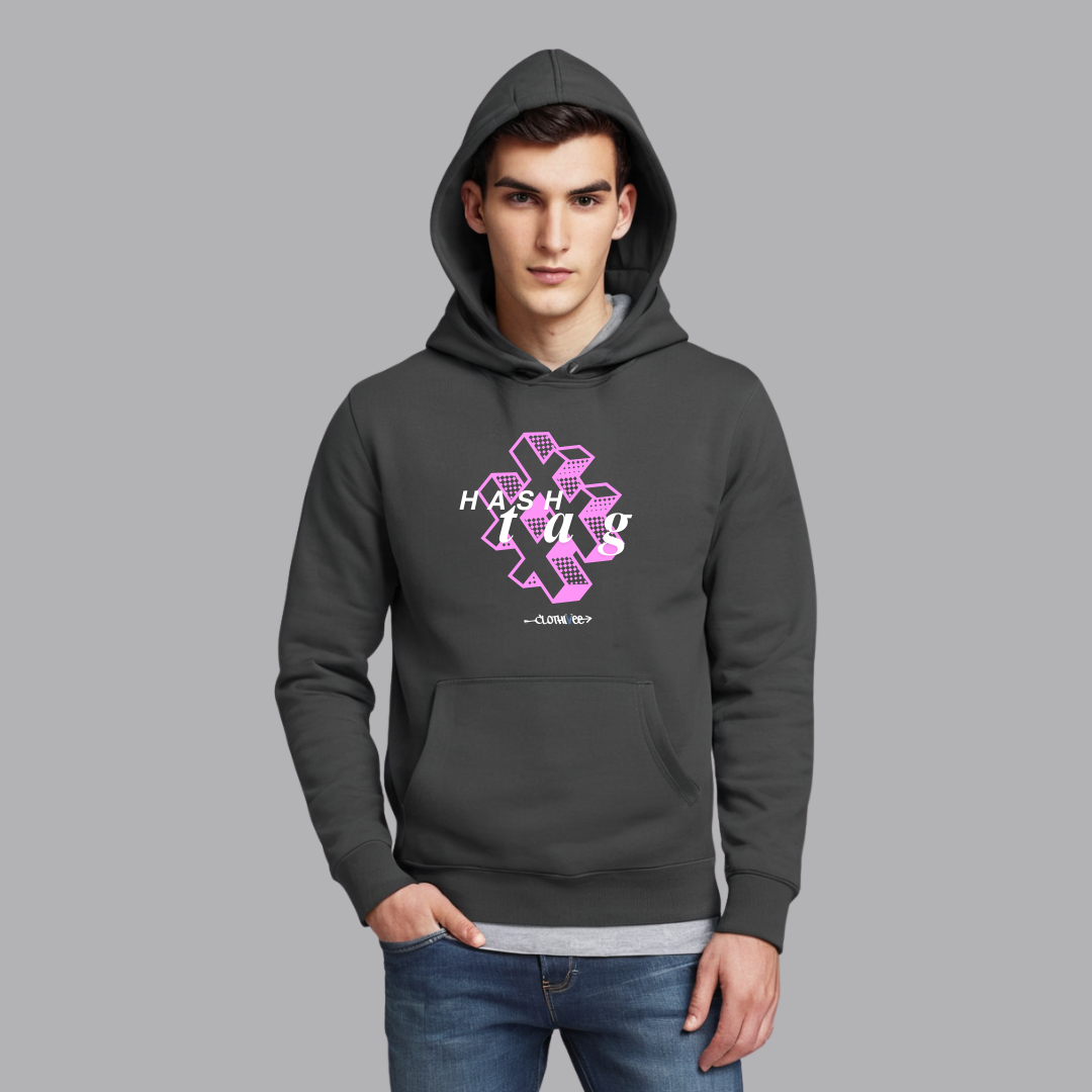 Clothivee Hashtag Pop Hoodie