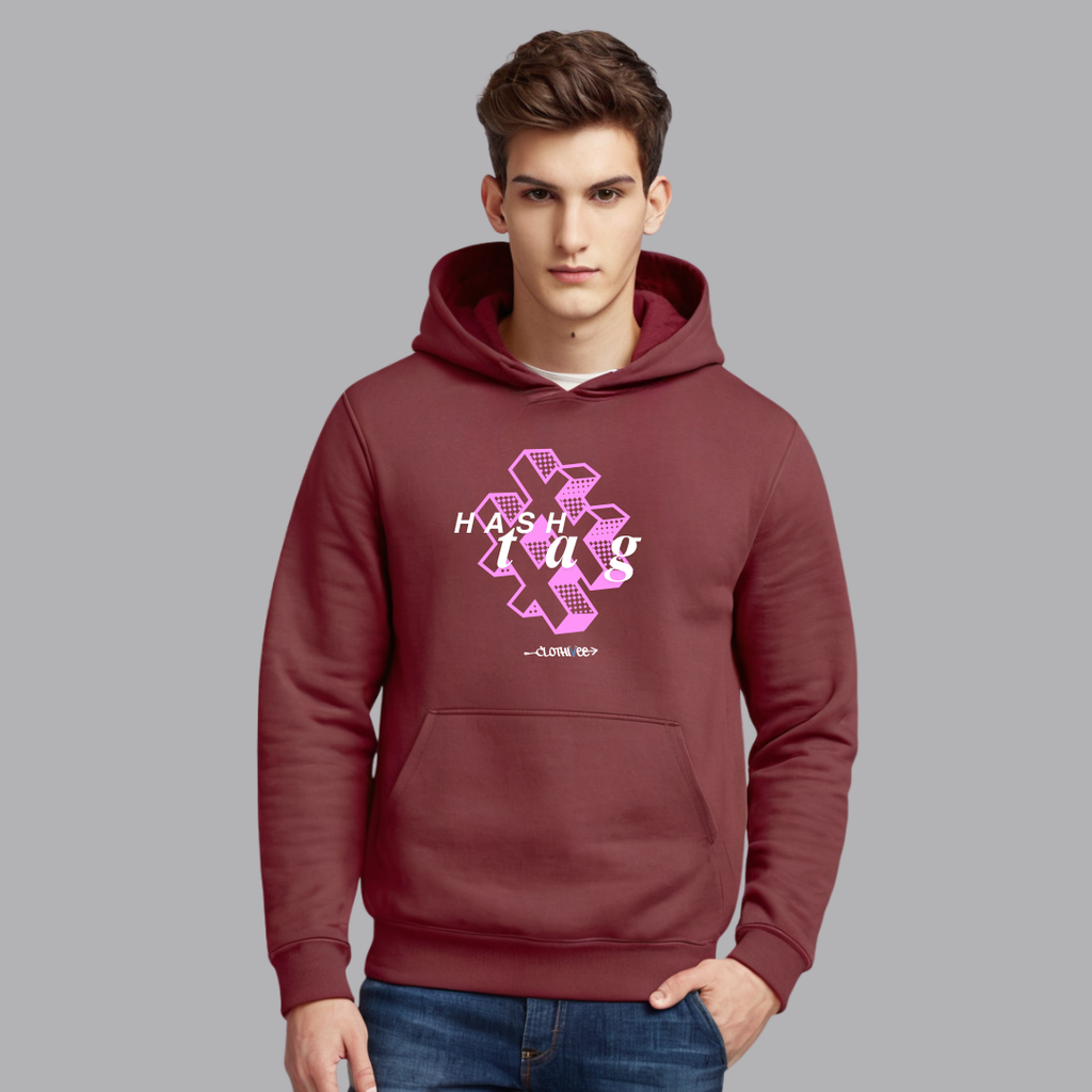 Clothivee Hashtag Pop Hoodie