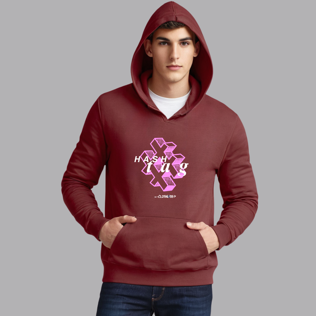 Clothivee Hashtag Pop Hoodie