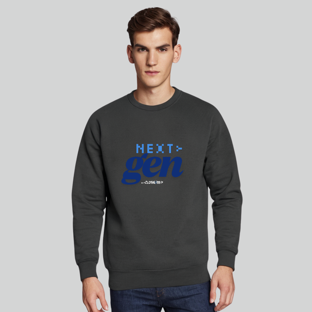 Clothivee NextGen Pixel Crew Neck Sweatshirt