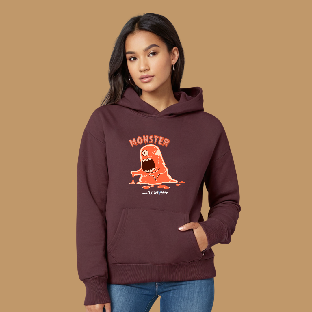 Clothivee Monster Mood Women Hoodie