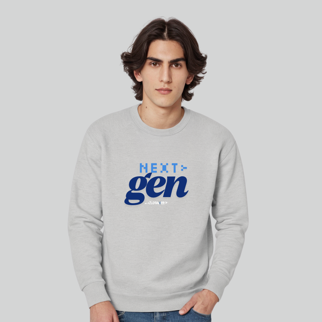 Clothivee NextGen Pixel Crew Neck Sweatshirt