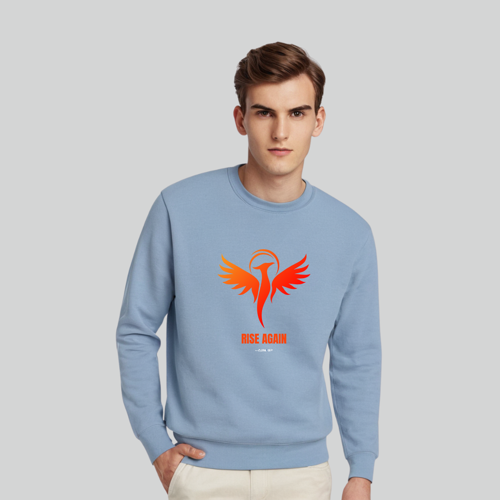 Clothivee Phoenix Rise Crew Neck Sweatshirt