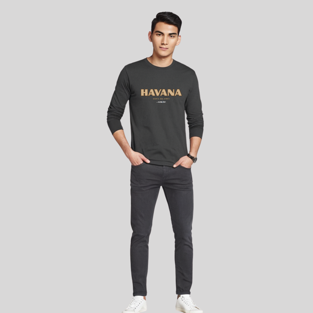 Clothivee Havana Groove Full Sleeves T-shirt