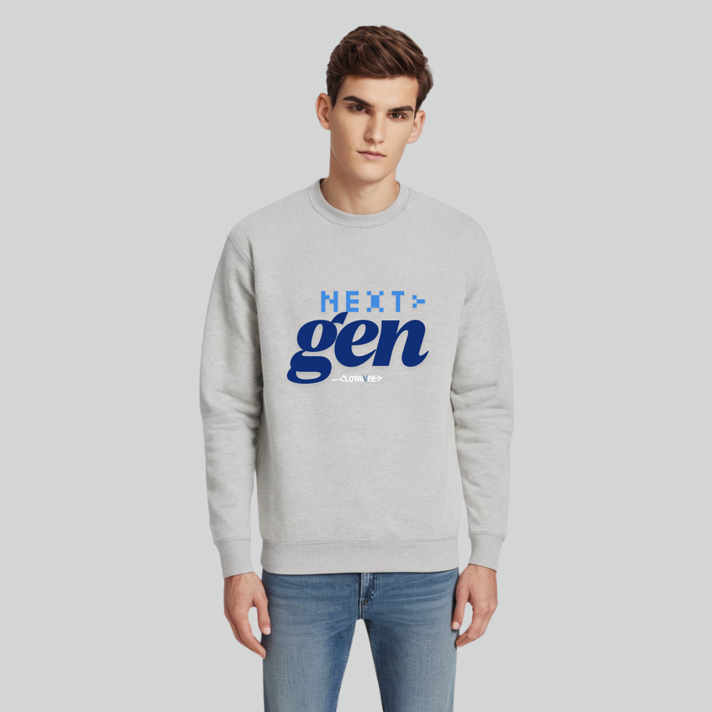 Clothivee NextGen Pixel Crew Neck Sweatshirt