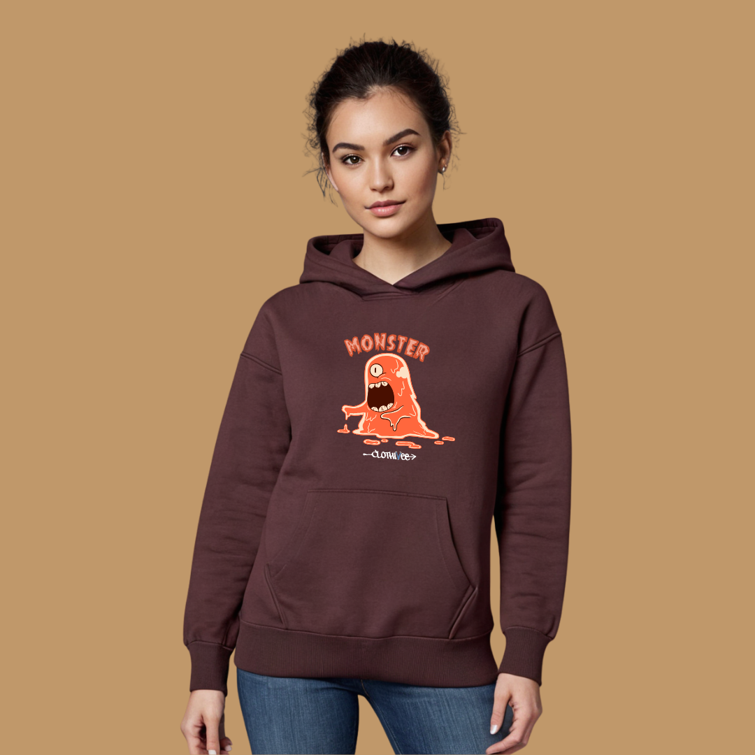 Clothivee Monster Mood Women Hoodie