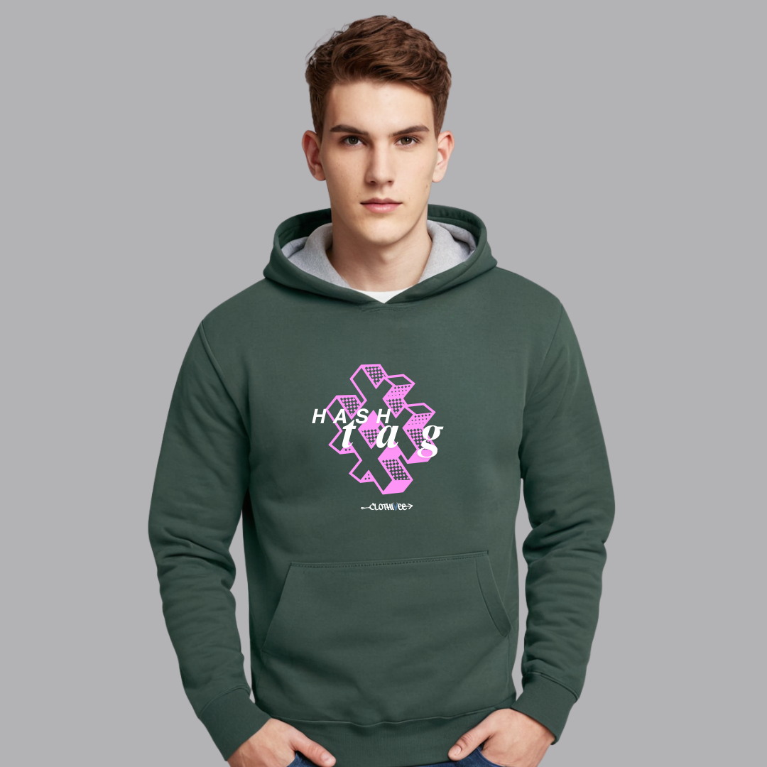 Clothivee Hashtag Pop Hoodie