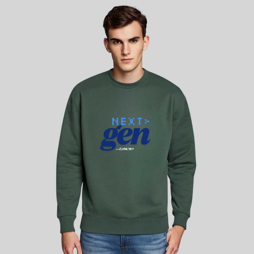Clothivee NextGen Pixel Crew Neck Sweatshirt