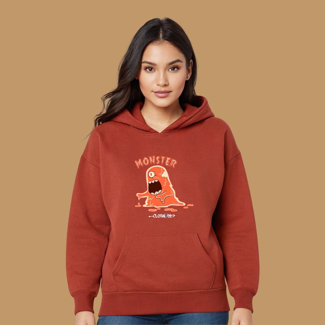 Clothivee Monster Mood Women Hoodie