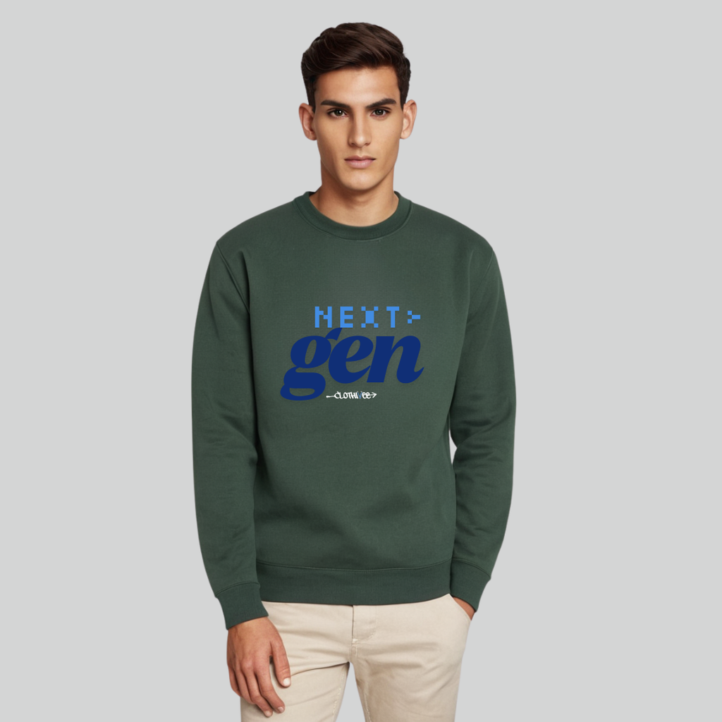 Clothivee NextGen Pixel Crew Neck Sweatshirt