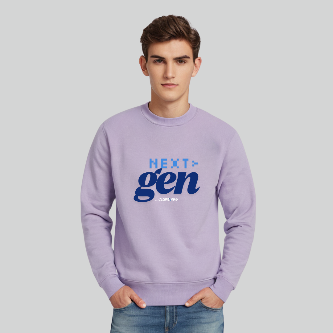 Clothivee NextGen Pixel Crew Neck Sweatshirt