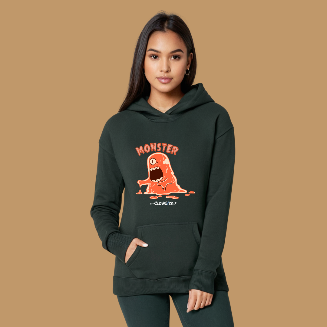 Clothivee Monster Mood Women Hoodie