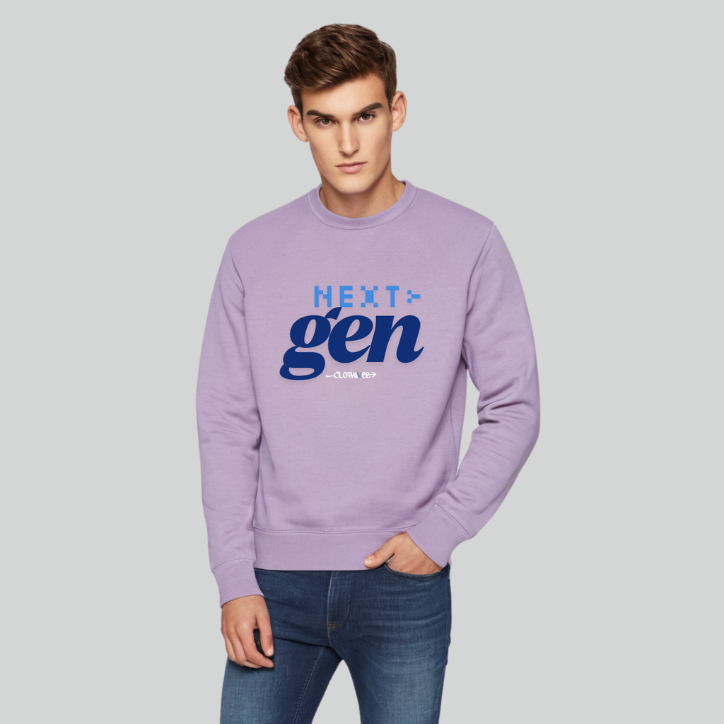 Clothivee NextGen Pixel Crew Neck Sweatshirt