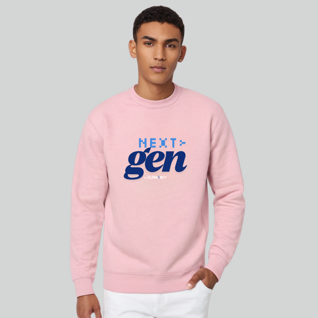 Clothivee NextGen Pixel Crew Neck Sweatshirt