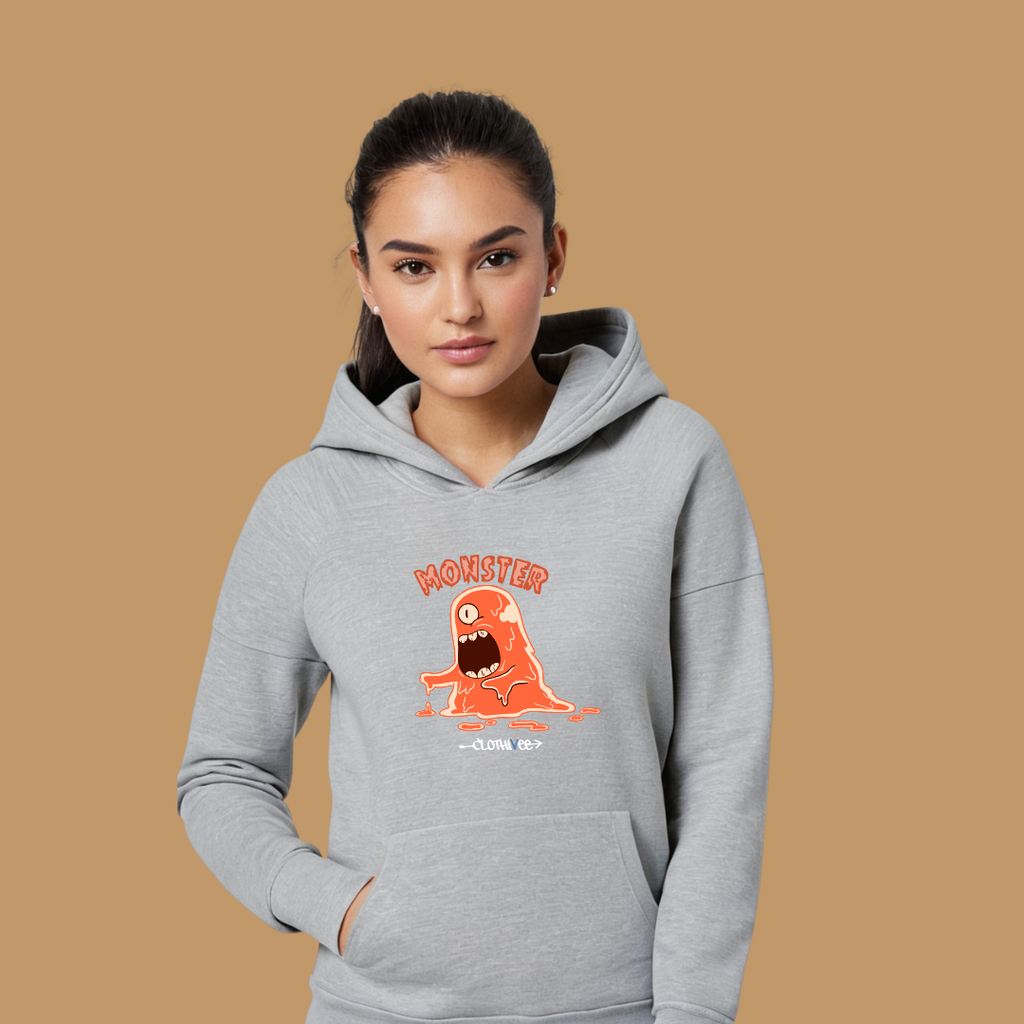 Clothivee Monster Mood Women Hoodie