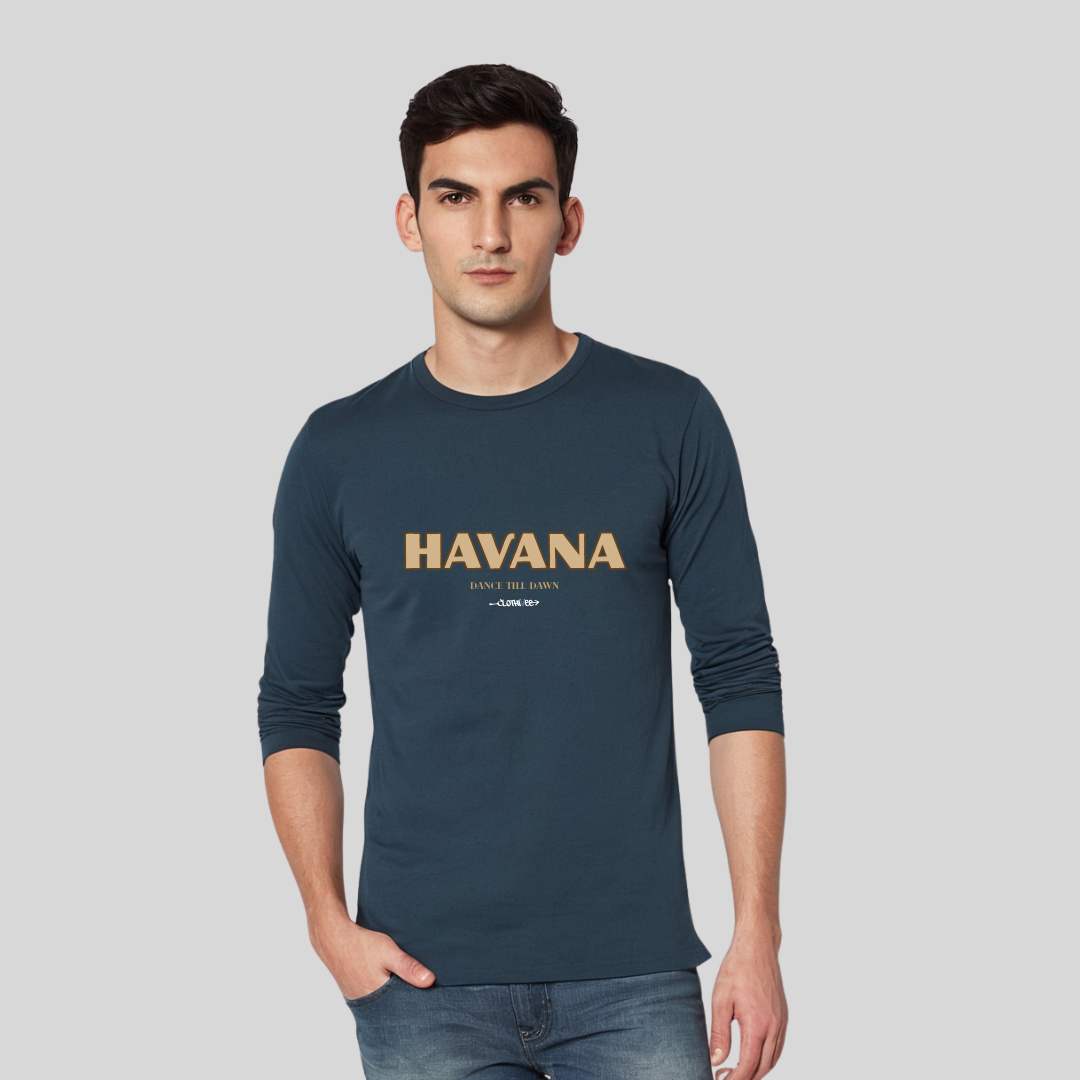 Clothivee Havana Groove Full Sleeves T-shirt
