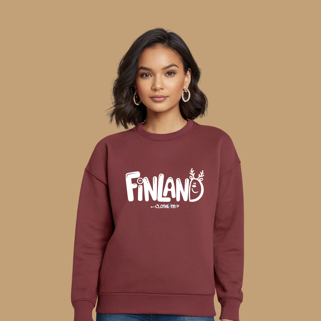 Clothivee Finland Women Sweatshirt