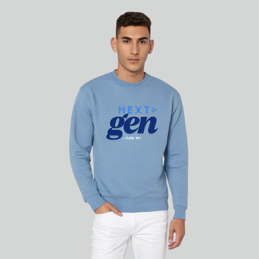 Clothivee NextGen Pixel Crew Neck Sweatshirt