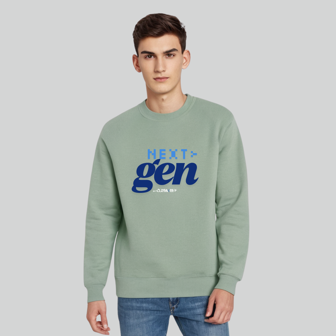 Clothivee NextGen Pixel Crew Neck Sweatshirt